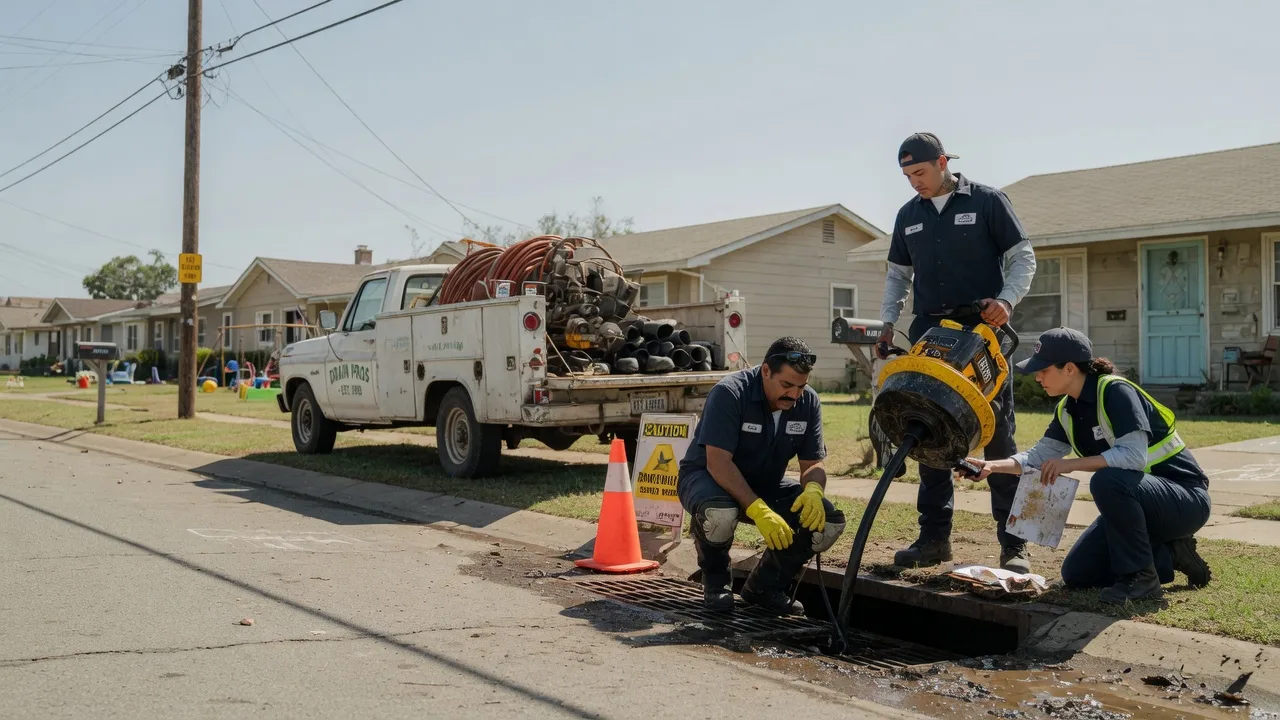 Drain Cleaning in Wharton, NJ near me